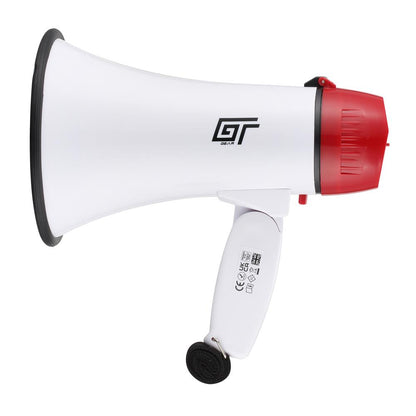 Bassface GT Gear GTG-MP10 20W Battery Powered Compact Handheld Briefing Megaphone