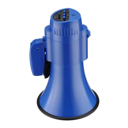 Bassface GT Gear GTG-MP15B 30W Battery Powered High Power Handheld Megaphone (Blue)
