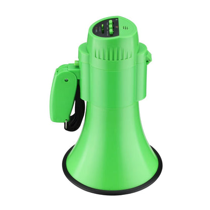 Bassface GT Gear GTG-MP15G 30W Battery Powered High Power Handheld Megaphone (Green)