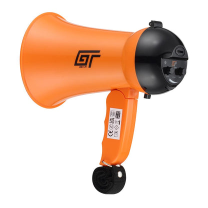 Bassface GT Gear GTG-MP5 10W Battery Powered Super Compact Handheld Briefing Megaphone