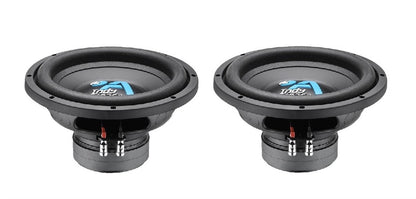 Bassface Indy A10/4 10" 25cm 4Ohm Loud & Musical Subwoofer 250w RMS (Sealed Enclosures) Pair