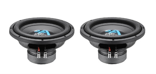 Bassface Indy A10/4 10" 25cm 4Ohm Loud & Musical Subwoofer 250w RMS (Sealed Enclosures) Pair