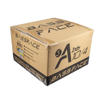 Bassface Indy A10/4 10" 25cm 4Ohm Loud & Musical Subwoofer 250w RMS (Sealed Enclosures)