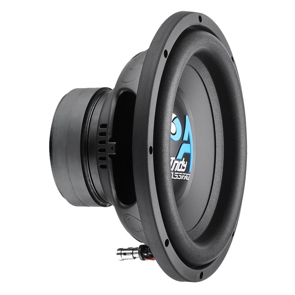 Bassface Indy A10/4 10" 25cm 4Ohm Loud & Musical Subwoofer 250w RMS (Sealed Enclosures) Pair