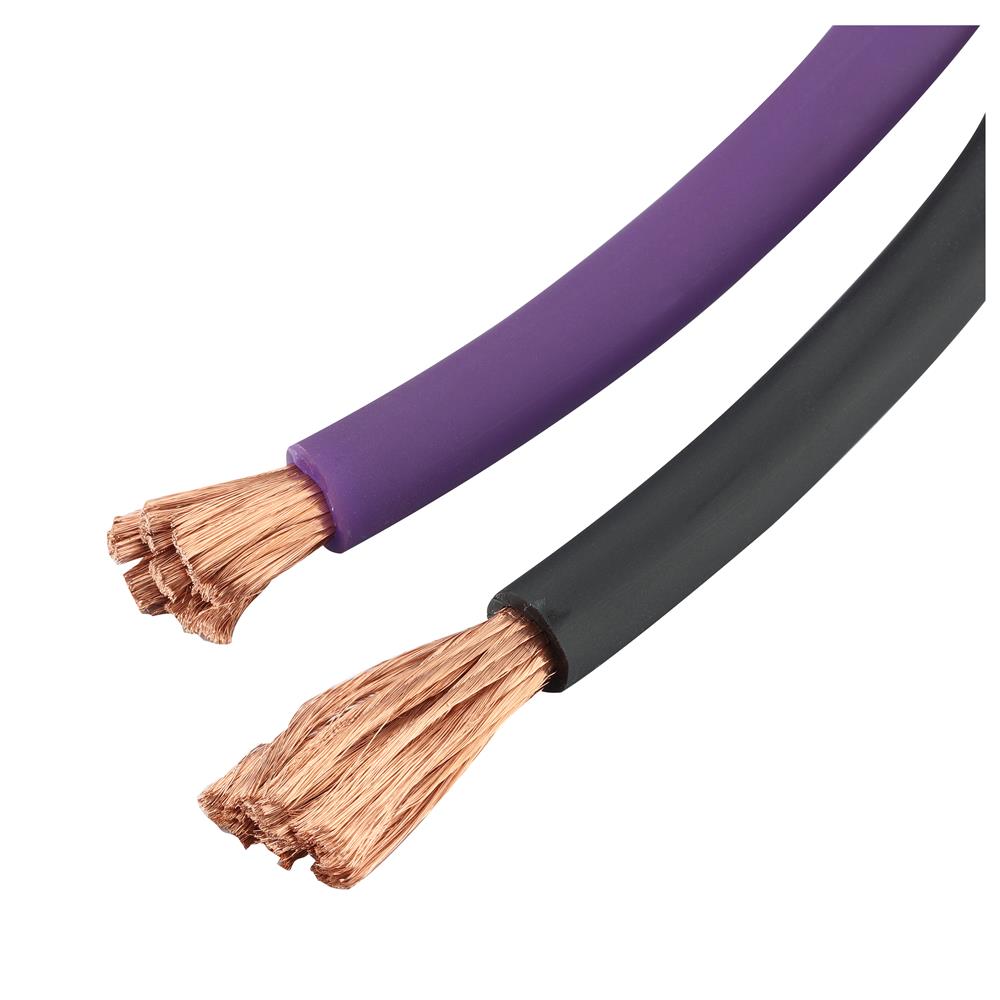 Bassface EVO-P2P 100% OFC 2AWG (33mm) Purple Power Cable 2940 Strand 30m Roll