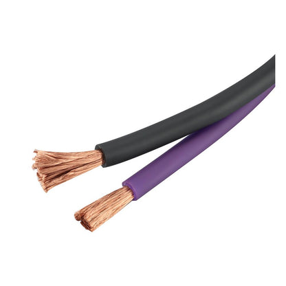 Bassface EVO-P4P 100% OFC 4AWG (21mm) Purple Power Cable 1862 Strand 30m Roll