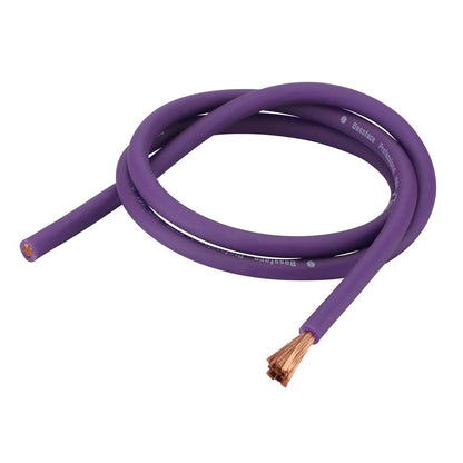 Bassface EVO-P4P 100% OFC 4AWG (21mm) Purple Power Cable 1862 Strand 30m Roll