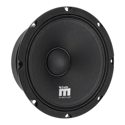 Bassface Indy M8/4 8" 20cm 4Ohm 200w RMS Pro Audio/Car Midrange Speakers Pair