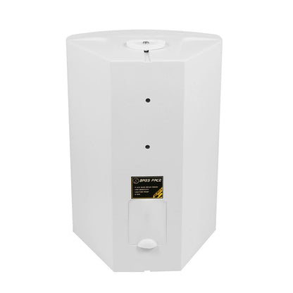 Bassface SPLBOX.3W 8Ohm 2x150w RMS Waterproof Large Outdoor Box Speakers (White) Pair