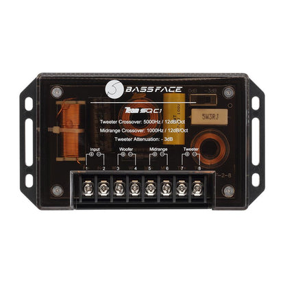 Bassface Team SQC.1 Extreme Sound Quality Passive Three Way Crossover Networks (1Khz / 5Khz) Pair