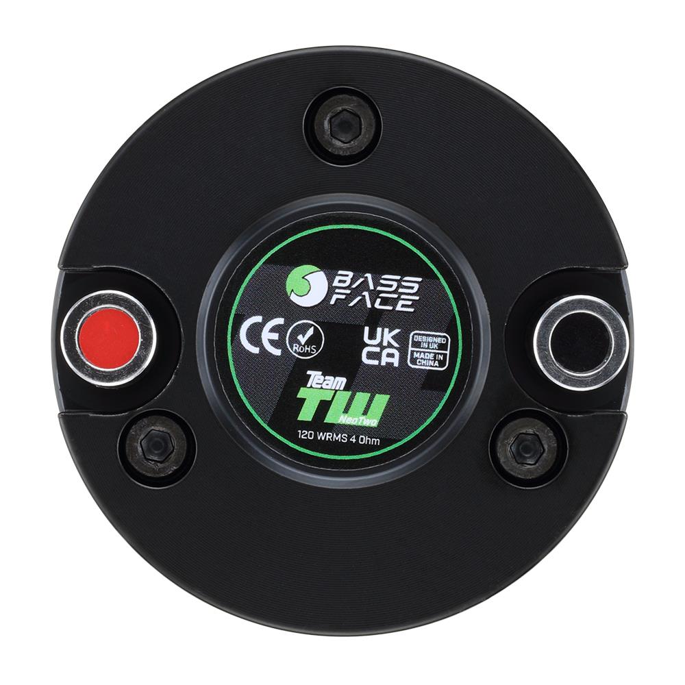 Bassface Team TW/NeoTwo 4Ohm 120w RMS Sound Quality Neodymium Bullet Tweeter (Single)