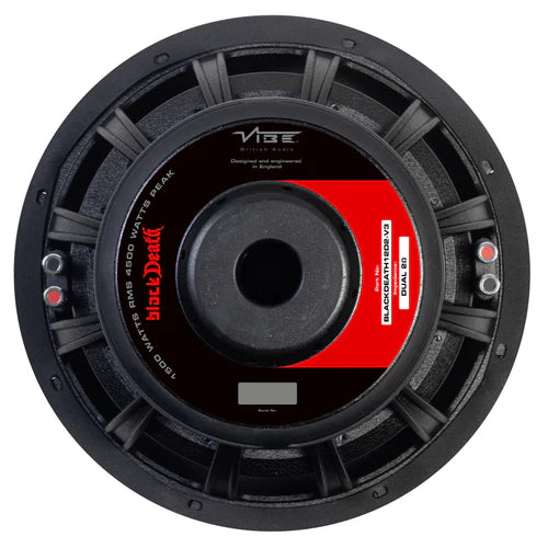 Vibe Audio BLACKDEATH12D4-V3: 4500 Watts Max 12 " Subwoofer