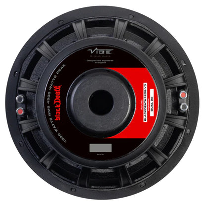 Vibe Audio BLACKDEATH12D2-V3: 4500 Watts Max 12 " Subwoofer