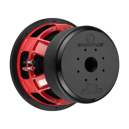 BASSFACE Team RED12/2 12 inch 30cm 2x2Ohm DVC Wide Excursion Competition Subwoofer 3500W RMS