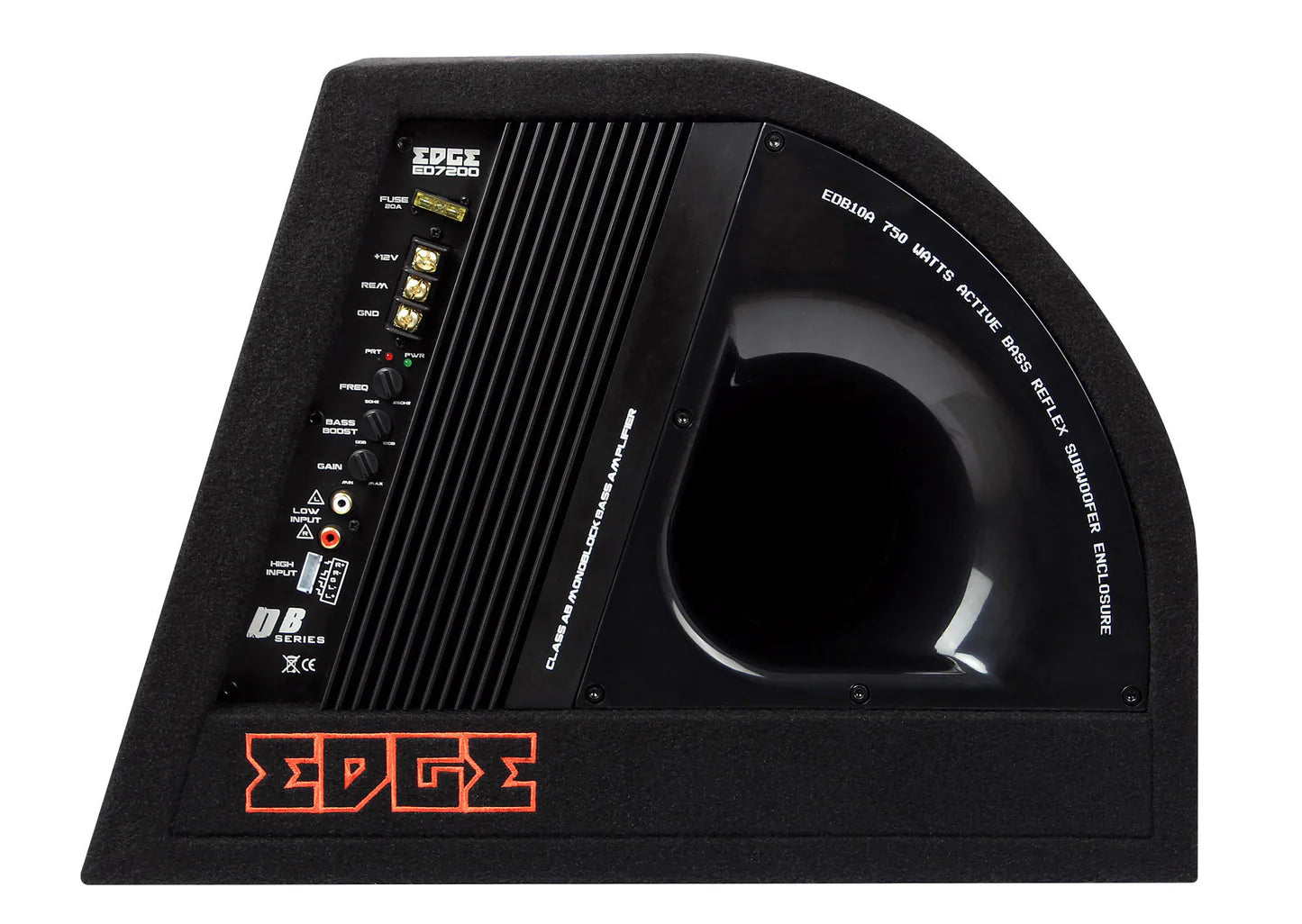 EDGE DB Series 10 inch 750 watts Active Bass Enclosure EDB10A-E0