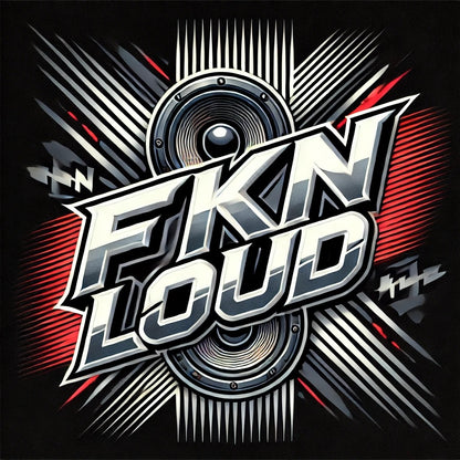 FKN Loud - Rear printed Hoodie - Design 1