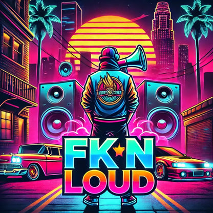 FKN Loud - Rear printed Hoodie - Design 15