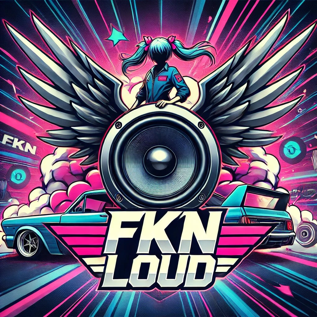 FKN Loud - Rear printed Hoodie - Design 18