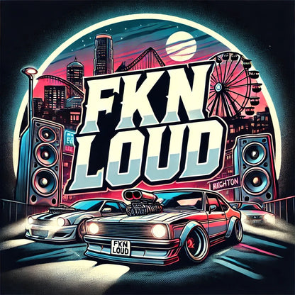 FKN Loud - Rear printed Hoodie - Design 20