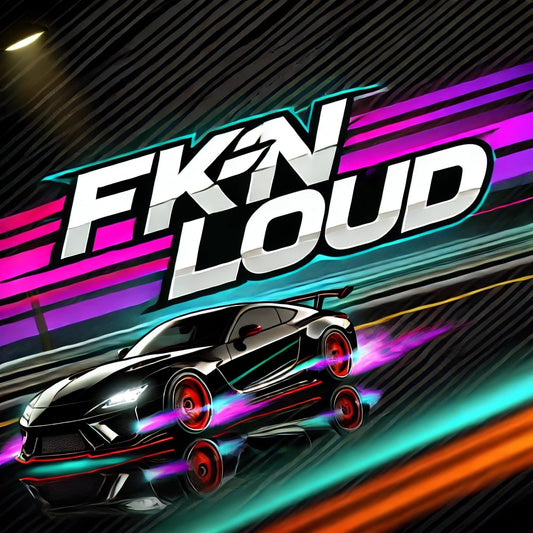 FKN Loud - Rear printed Hoodie - Design 23