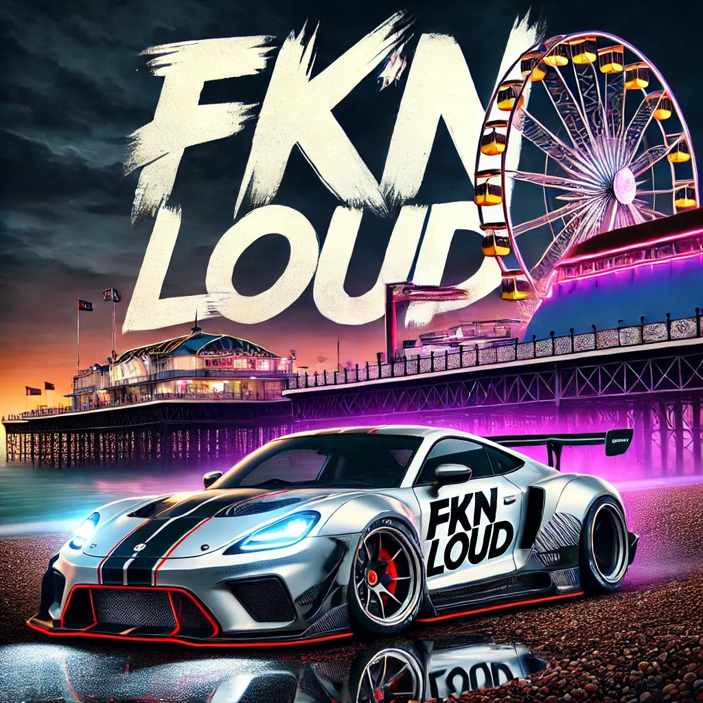 FKN Loud - Rear printed Hoodie - Design 26