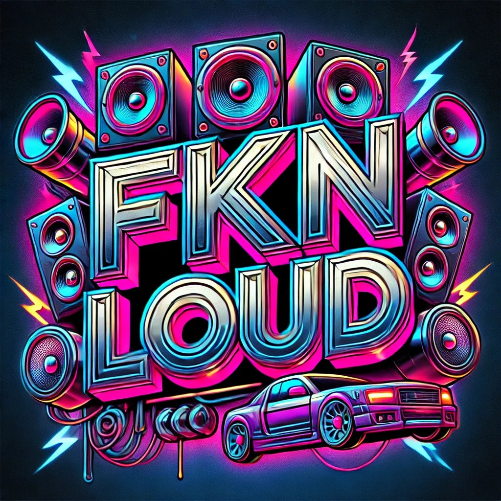 FKN Loud - Rear printed Hoodie - Design 4