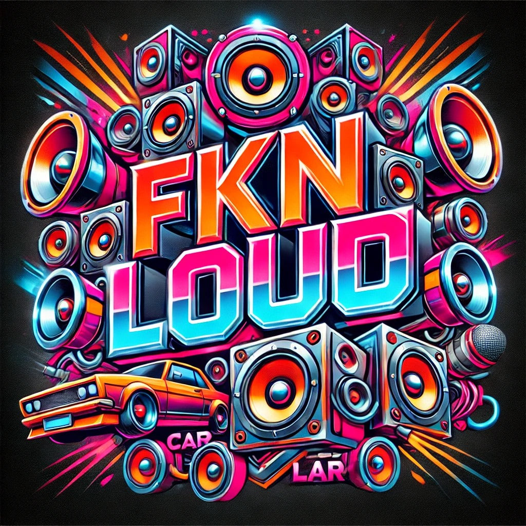 FKN Loud - Rear printed Hoodie - Design 5