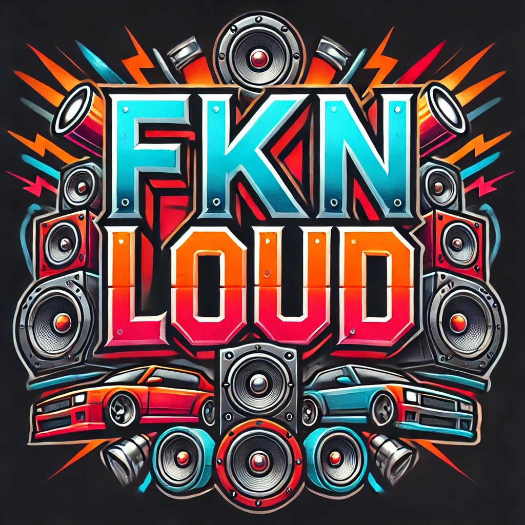 FKN Loud - Rear printed Hoodie - Design 7