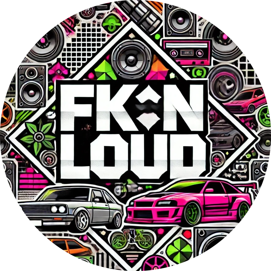 FKN Loud - Rear printed Hoodie - Design 8