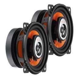 Bassface - GT Audio GT-FR42 4 inch 10cm 2-Way Coaxial Speakers 2x60W RMS Pair