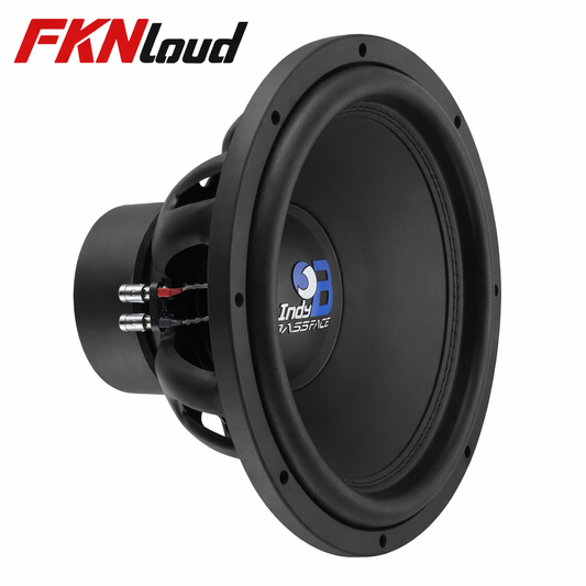 Bassface - Indy B15/2 15 inch 38cm 2x2Ohm DVC Deep Bass Subwoofer 600w RMS