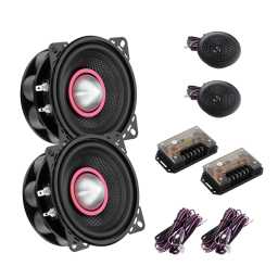 Bassface - Indy CP4 4 inch 10cm 4Ohm Component/Coaxial Midrange 2x60w RMS Pair