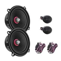 Bassface - Indy CX5 5.25 inch 13cm 4Ohm Component/Coaxial Midrange  2x60w RMS Pair