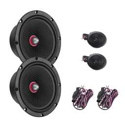 Bassface - Indy CX6 6.5 inch 16.5cm 4Ohm Component/Coaxial Midrange  2x70w RMS Pair