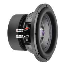 Bassface - Indy EVO10/2 10 inch 25cm 2x2Ohm DVC Deep Bass Plus Subwoofer 1250w RMS