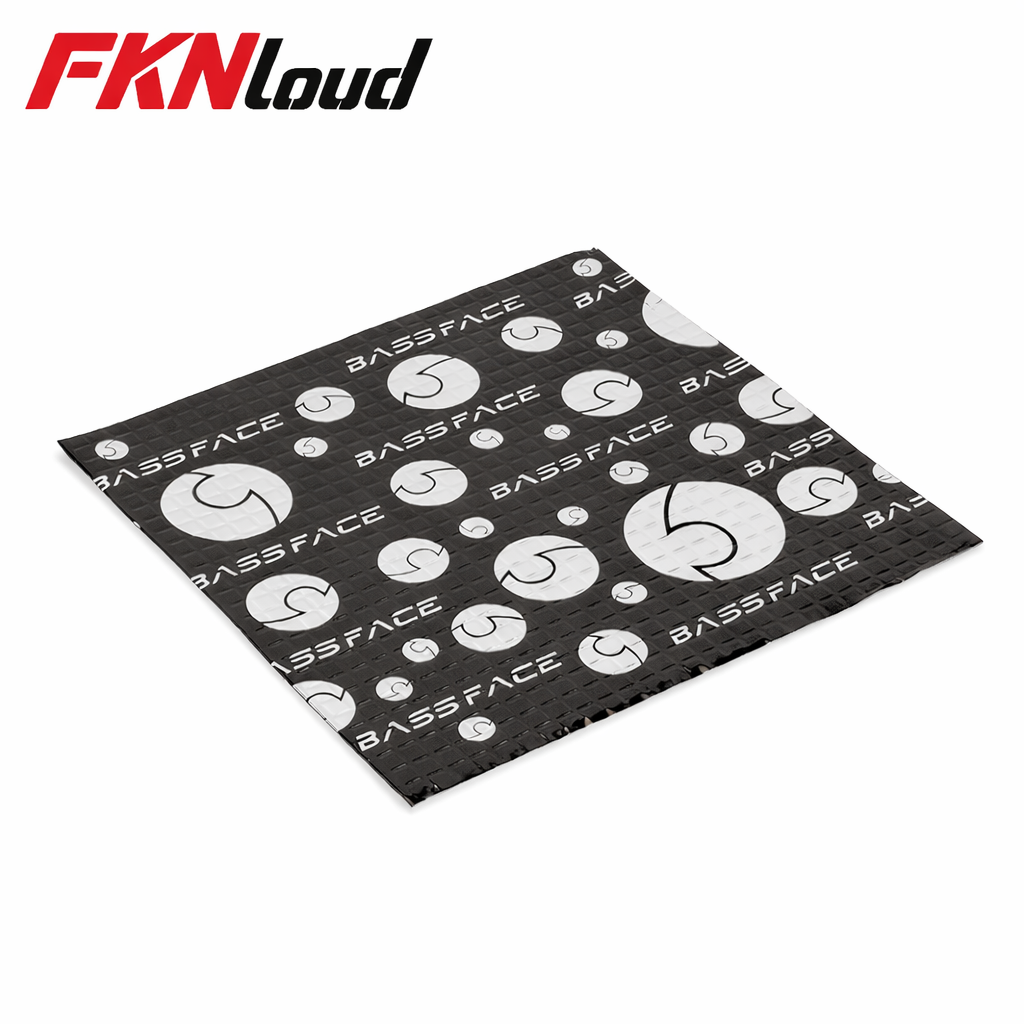 Bassface DBMAT-5050 - 2mm Sound Deadening 50cmx50cm x 12 sheets ( 32.3 ft2 )