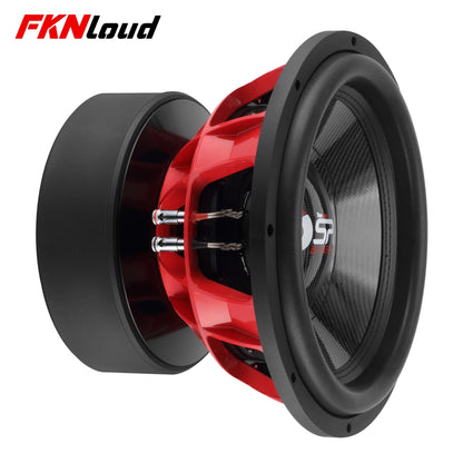 BASSFACE Team RED15/1SPL 15 inch 38cm 2x1Ohm DVC Extreme SPL Subwoofer 6500W RMS