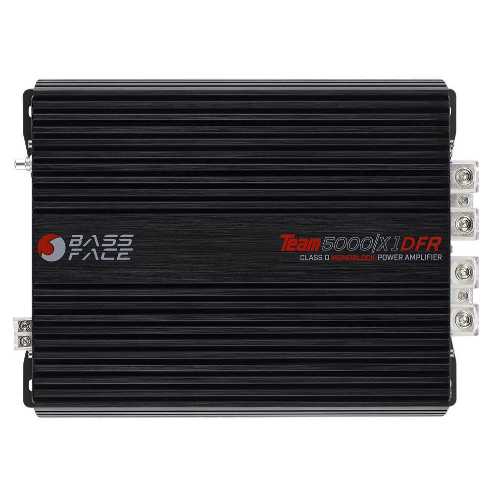 BASSFACE Team 5000/X1DFR Class D Mono Amplifier 5000w RMS