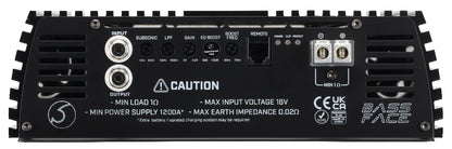 Bassface Team 15000/x1D Class D Mono Amplifier 15000w RMS