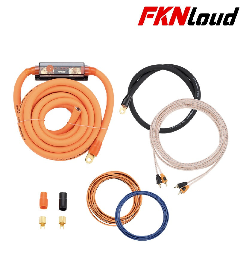 Bassface - Volt/0 0AWG Wiring Kit