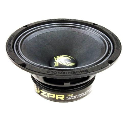 Phoenix Gold - PG ZR series 8 inch PRO Speakers pair RMS ZPR84