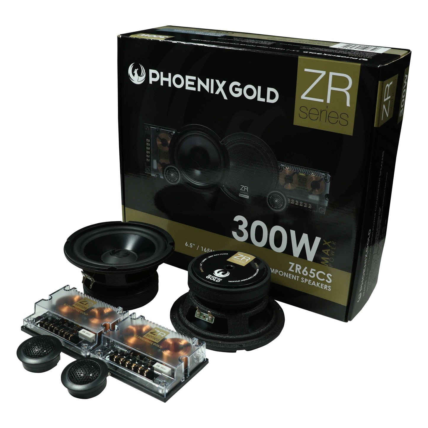 Phoenix Gold - 6.5 inch high powered component speakers ZR65CS - PAIR