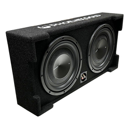 Phoenix Gold - ZX210PBS Passive dual 10 inch 500W RMS 2Ohm subwoofer enclosure