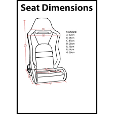 Corbeau RS2 Reclining Bucket Seat (PAIR)