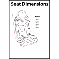 Corbeau RXI Reclining Sport Seat (PAIR)