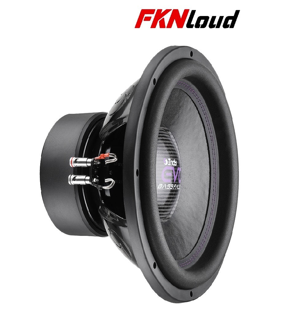 Bassface - Indy EVO15/2 15 inch 38cm 2x2Ohm DVC Deep Bass Plus Subwoofer 2000w RMS