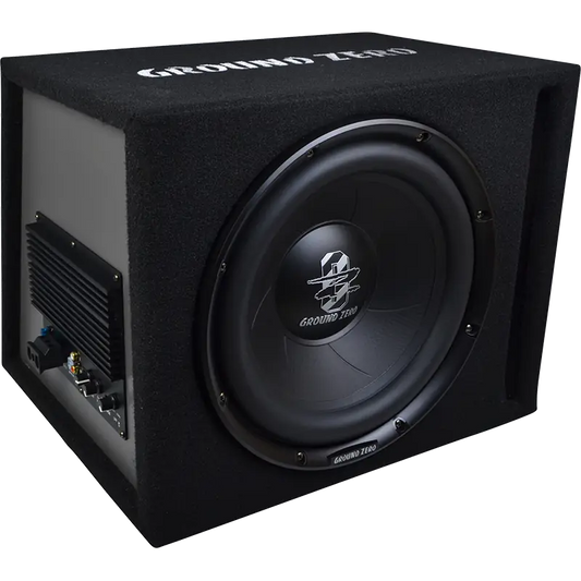 Ground Zero GZIB 30BR-ACT 12" 300w Vented Active Subwoofer Enclosure