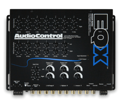 Audiocontrol - EQX 2-Channel Trunk-Mount Equalizer with Crossover