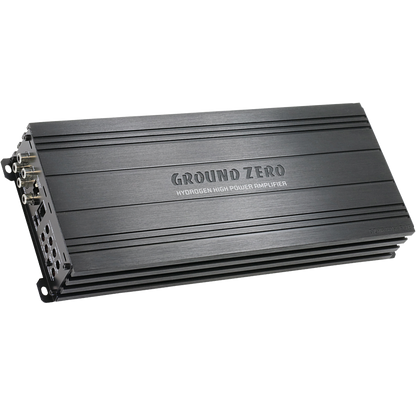 Ground Zero Hydrogen GZHA MINI FIVE - 1200W Class D 5 Channel Car Speaker Amplifier