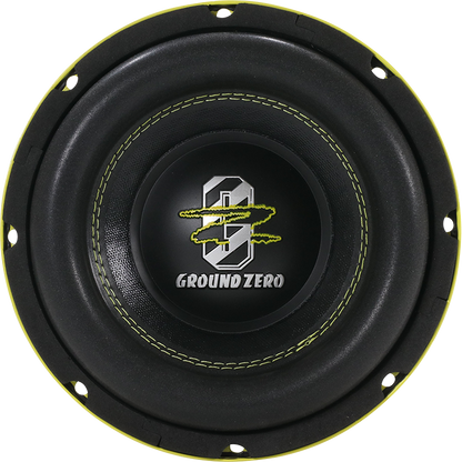 Ground Zero Hydrogen GZHW 20XSPL-D1 - 8" 20cm 1500 Watt Dual Voice Coil Car Subwoofer Bass Driver